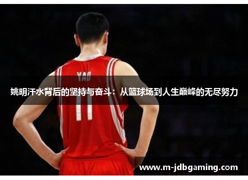 姚明汗水背后的坚持与奋斗：从篮球场到人生巅峰的无尽努力